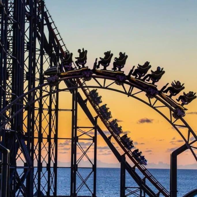 Hidden Gem W/ Parking Short Walk To Pleasure Beach Blackpool Buitenkant foto